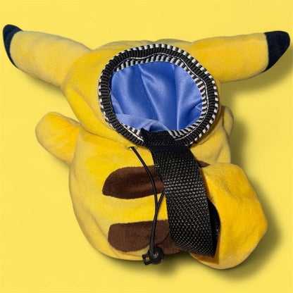 Handmade Pikachu Chalk Bag - SMALL