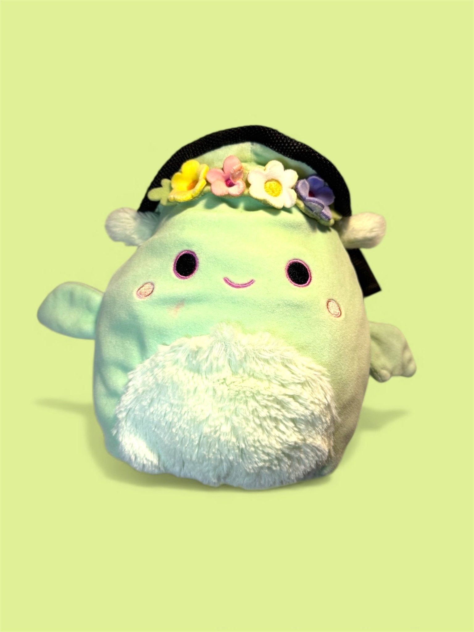 Flora the Flower Fairy - Handmade Plushie Chalk Bag - Powder Pals