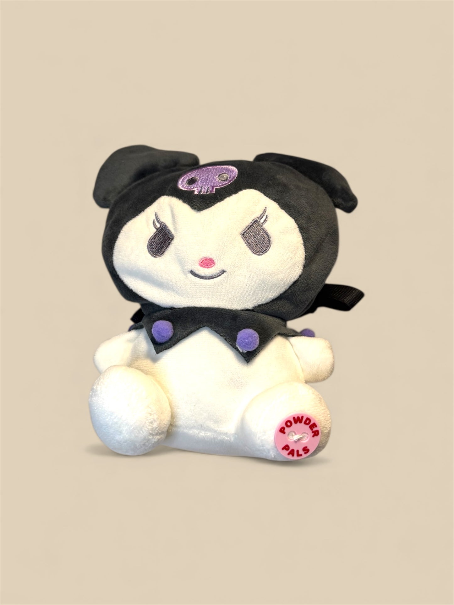 Kuromi Chalk Bag for Climbing – Handmade Plush Chalk Bag | Powder Pals - Powder Pals