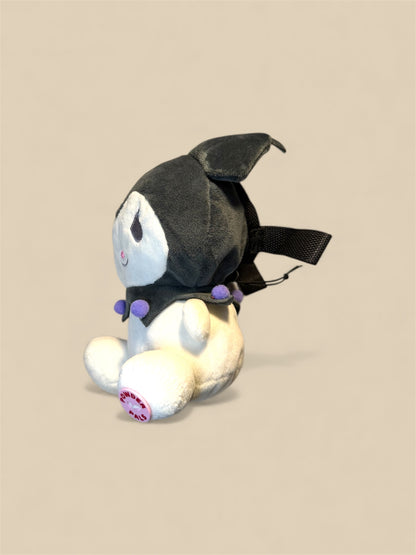 Kuromi Chalk Bag for Climbing – Handmade Plush Chalk Bag | Powder Pals - Powder Pals