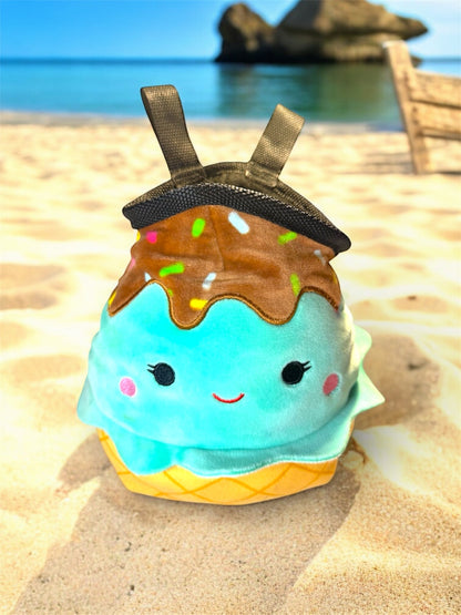 Julian Gelato - Handmade Plushie Chalk Bag - Powder Pals