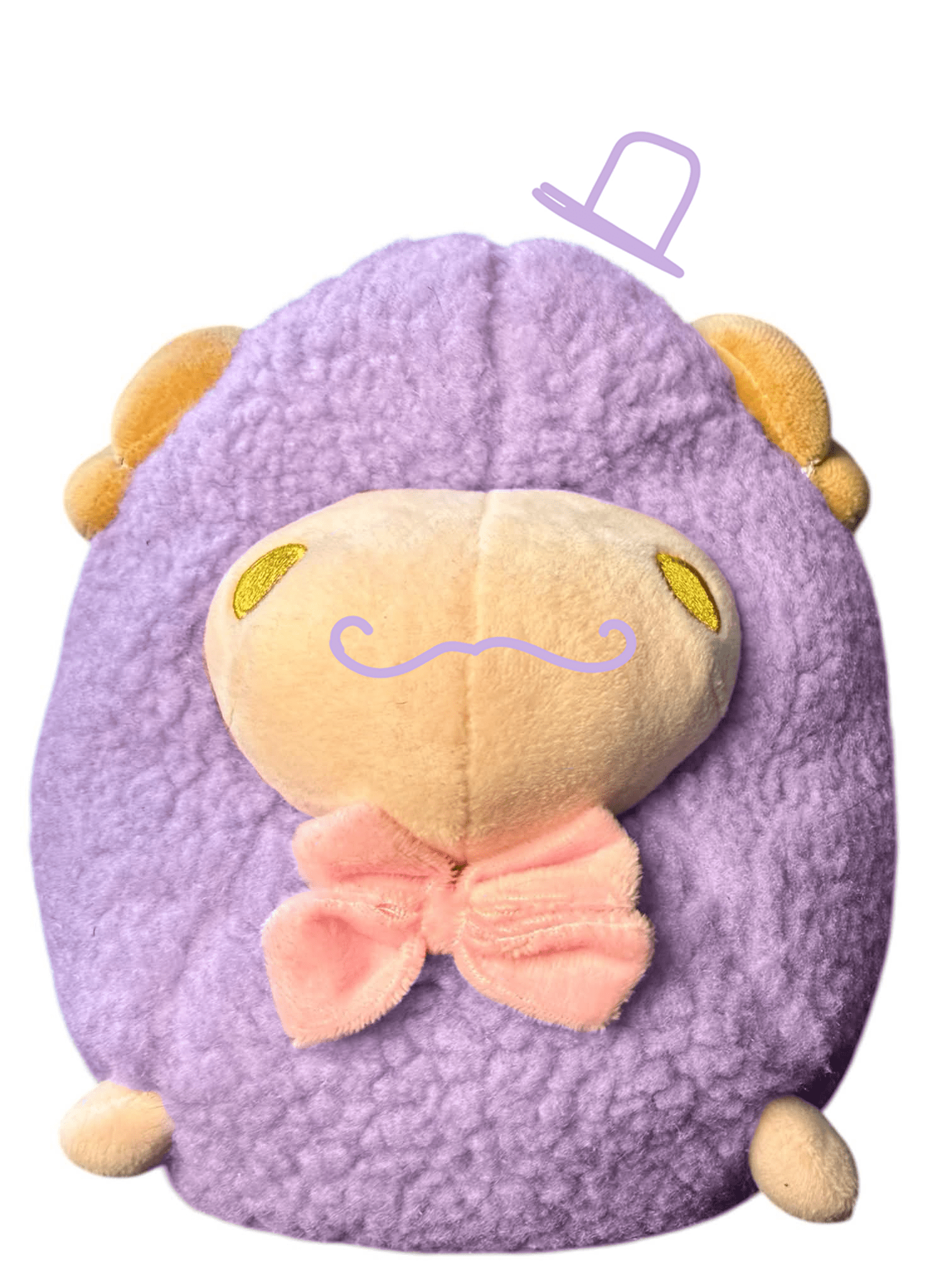 Lavender Angel Lamb Chalk Bag 🌸🐑 - Powder Pals