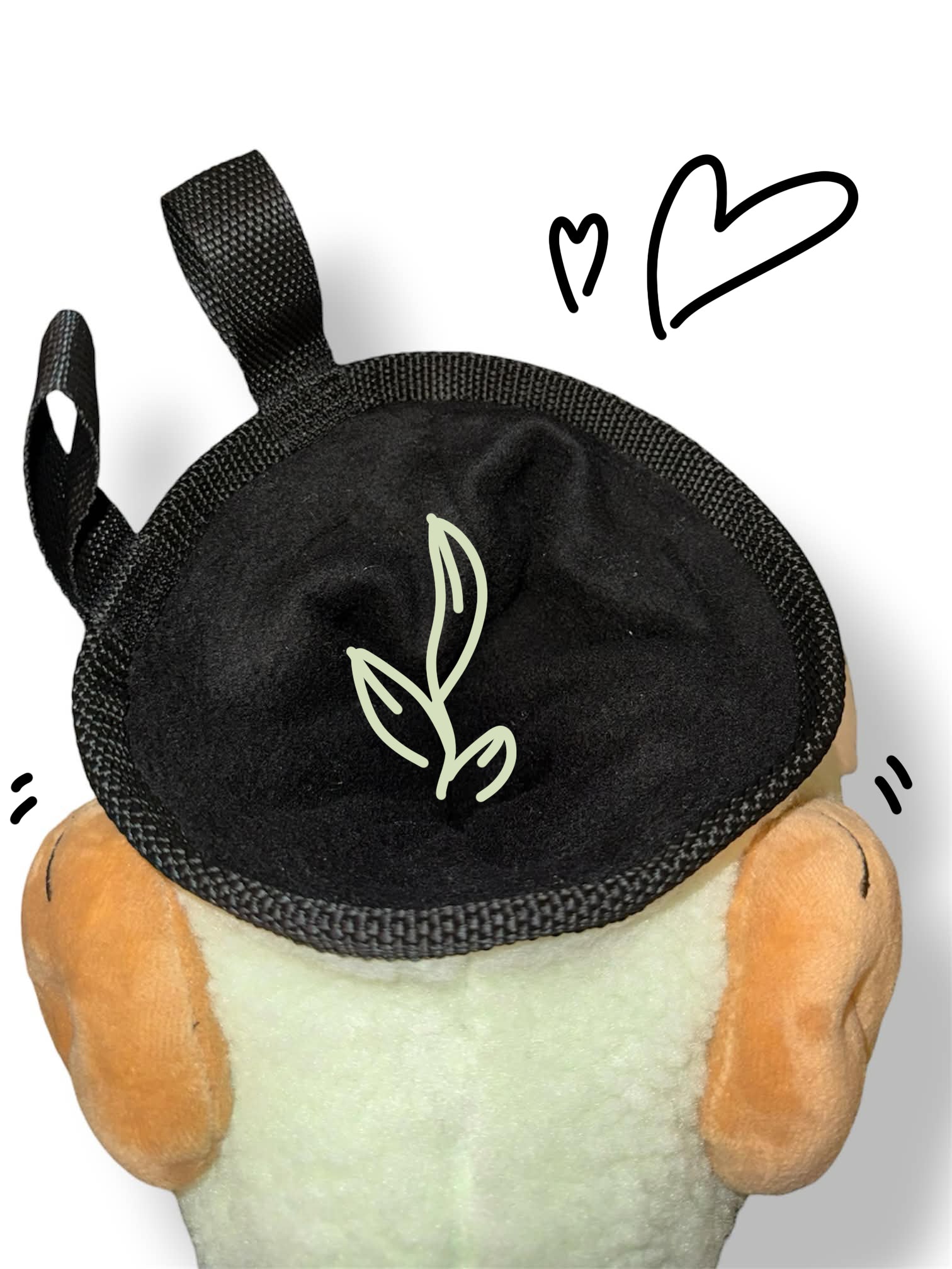 Minty Angel Lamb Chalk Bag 🌸🐑 - Powder Pals