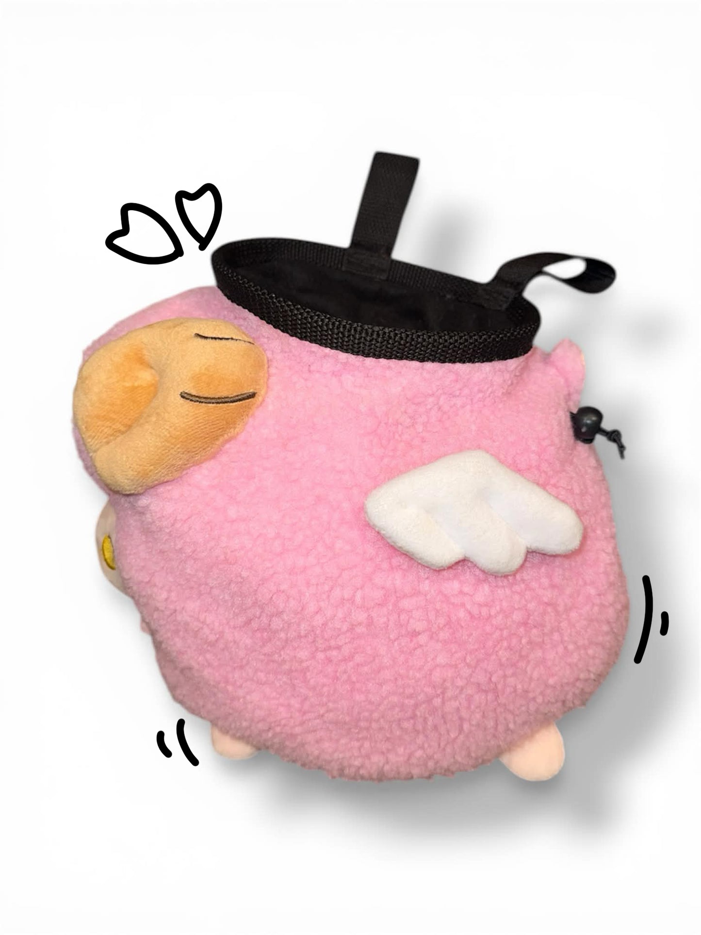 Blossom Angel Lamb Chalk Bag 🌸🐑 - Powder Pals