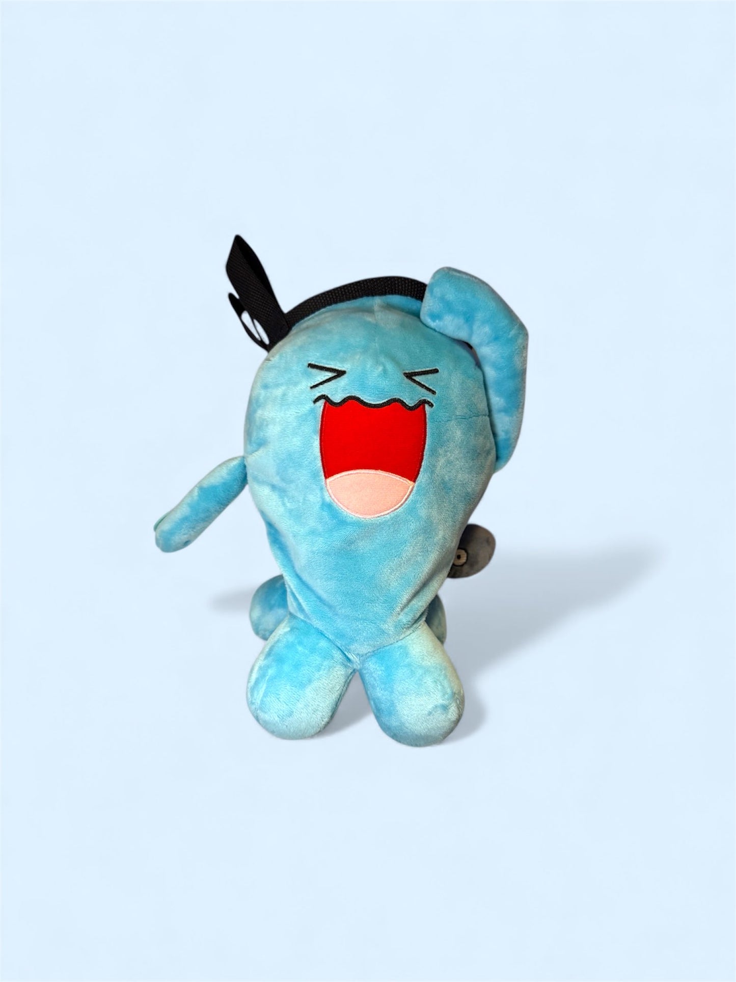 Wobbuffet - Handmade Converted Plushie Chalk Bag - Powder Pals