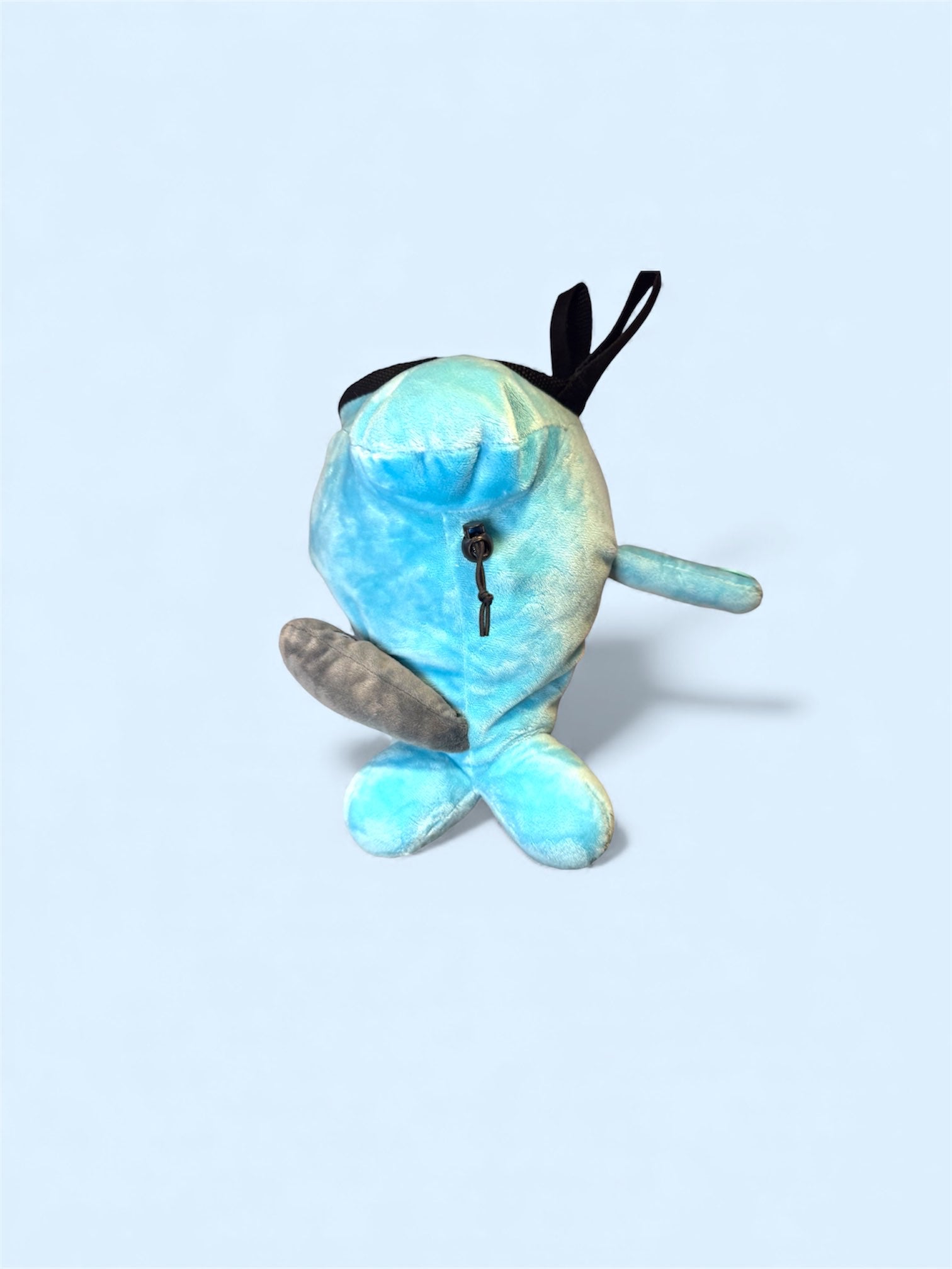 Wobbuffet - Handmade Converted Plushie Chalk Bag - Powder Pals