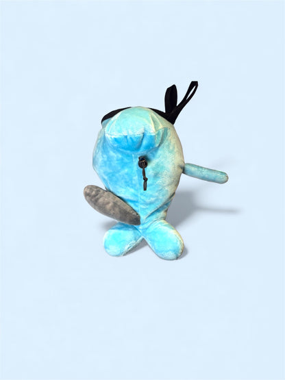 Wobbuffet - Handmade Converted Plushie Chalk Bag - Powder Pals