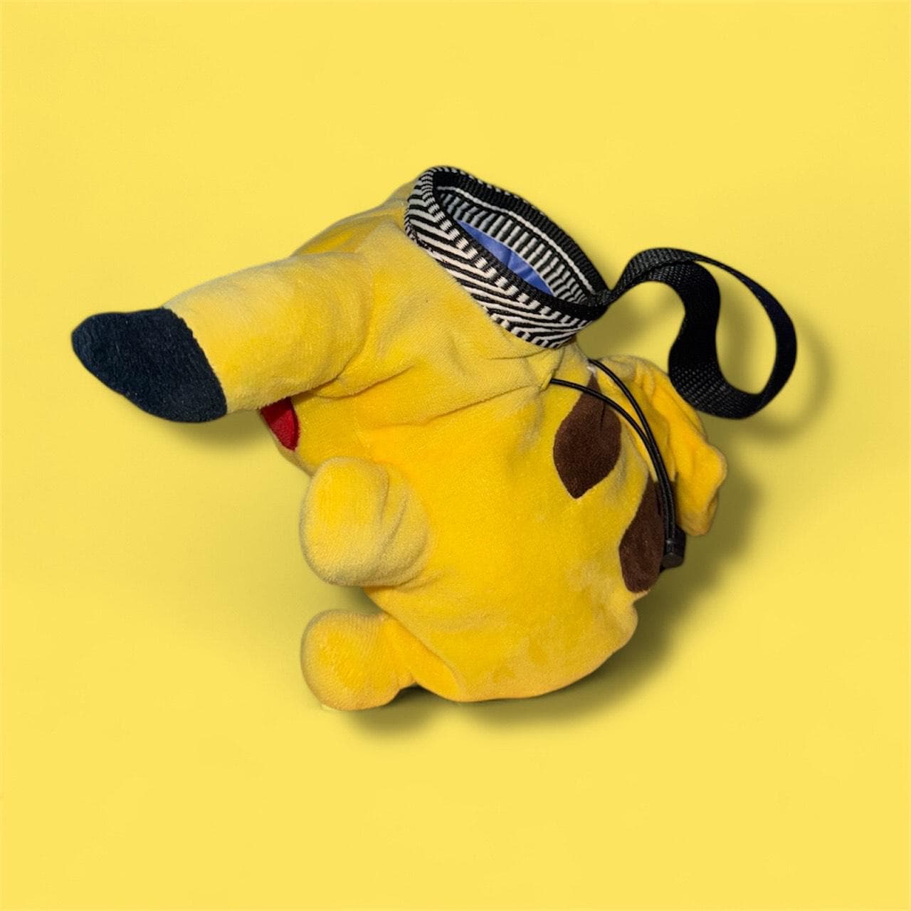 Handmade Pikachu Chalk Bag - SMALL