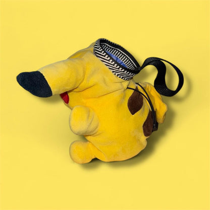 Handmade Pikachu Chalk Bag - SMALL